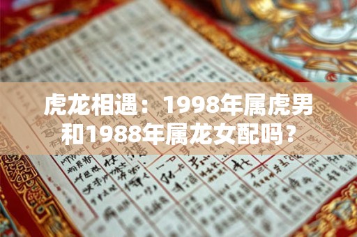 虎龙相遇：1998年属虎男和1988年属龙女配吗？