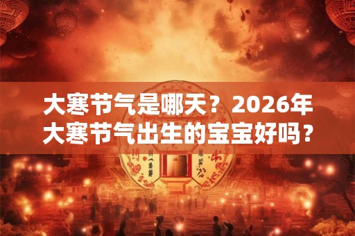 大寒节气是哪天？2026年大寒节气出生的宝宝好吗？