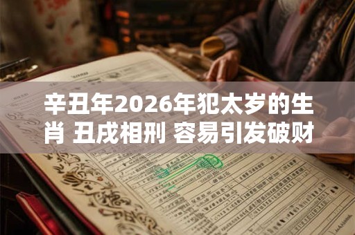 辛丑年2026年犯太岁的生肖 丑戌相刑 容易引发破财