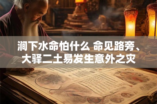 涧下水命怕什么 命见路旁、大驿二土易发生意外之灾