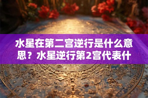 水星在第二宫逆行是什么意思？水星逆行第2宫代表什么？