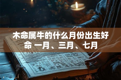 木命属牛的什么月份出生好命 一月、三月、七月