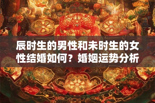 辰时生的男性和未时生的女性结婚如何?婚姻运势分析 辰时生的男性和未时生的女性结婚如何?婚姻运势分析