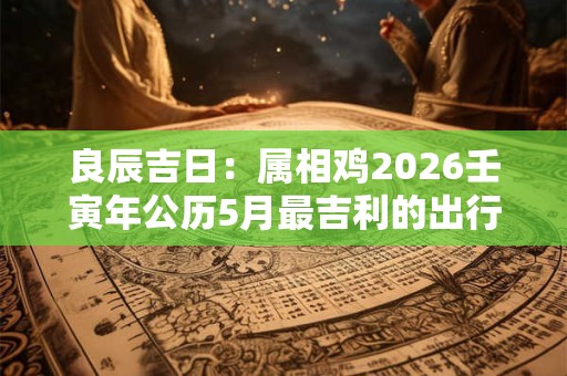 良辰吉日：属相鸡2026壬寅年公历5月最吉利的出行日期