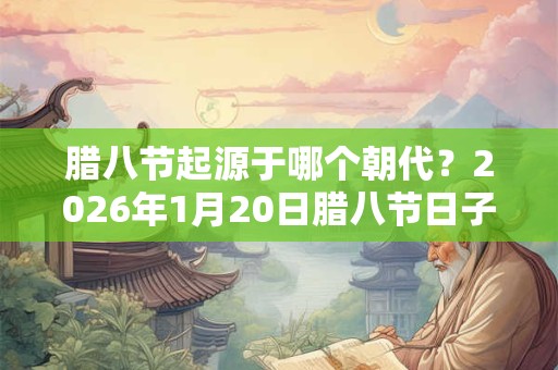 腊八节起源于哪个朝代？2026年1月20日腊八节日子好吗？