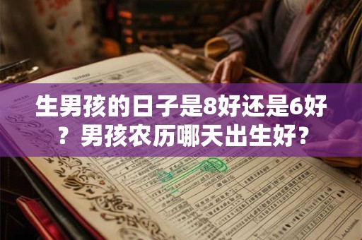 生男孩的日子是8好还是6好？男孩农历哪天出生好？