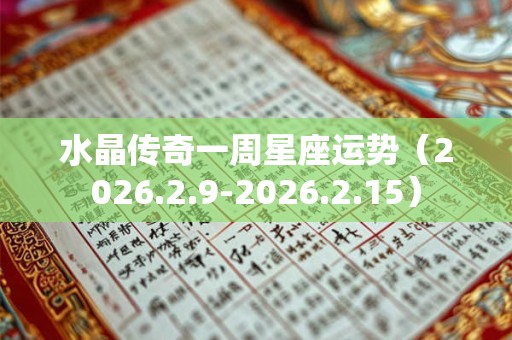 水晶传奇一周星座运势（2026.2.9-2026.2.15）