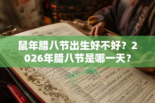 鼠年腊八节出生好不好？2026年腊八节是哪一天？