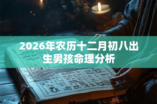 2026年农历十二月初八出生男孩命理分析