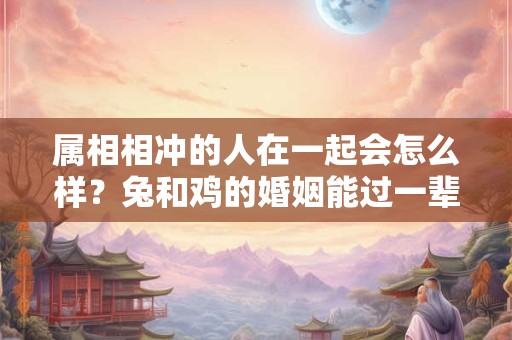 属相相冲的人在一起会怎么样？兔和鸡的婚姻能过一辈子吗？