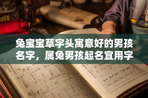 兔宝宝草字头寓意好的男孩名字,属兔男孩起名宜用字 兔宝宝草字头寓意好的男孩名字,属兔男孩起名宜用字