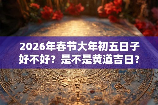 2026年春节大年初五日子好不好？是不是黄道吉日？