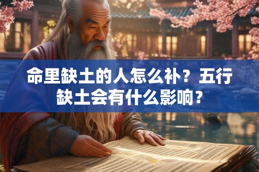 命里缺土的人怎么补？五行缺土会有什么影响？