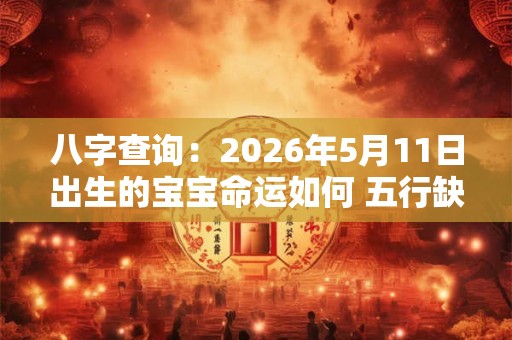 八字查询：2026年5月11日出生的宝宝命运如何 五行缺什么