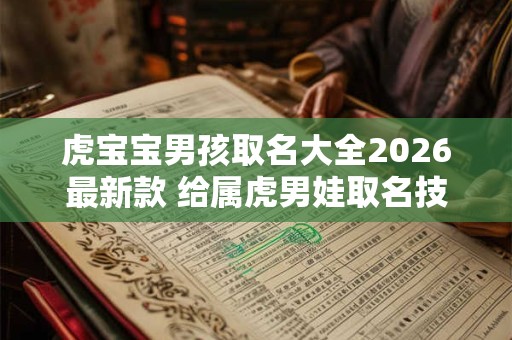 虎宝宝男孩取名大全2026最新款 给属虎男娃取名技巧