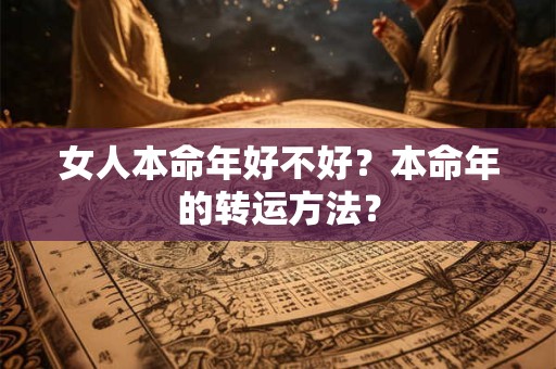 女人本命年好不好？本命年的转运方法？