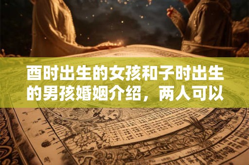 酉时出生的女孩和子时出生的男孩婚姻介绍，两人可以在一起吗？
