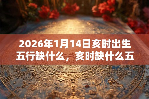 2026年1月14日亥时出生五行缺什么，亥时缺什么五行