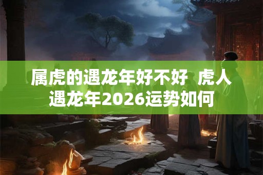 属虎的遇龙年好不好  虎人遇龙年2026运势如何