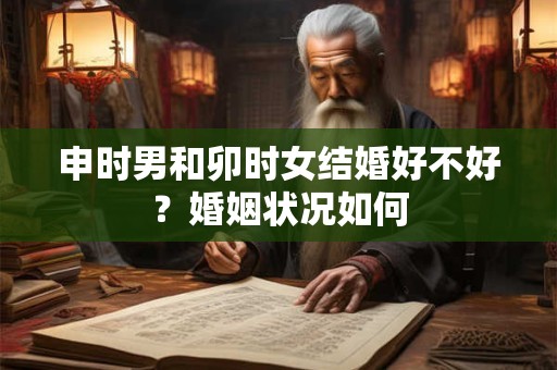 申时男和卯时女结婚好不好？婚姻状况如何
