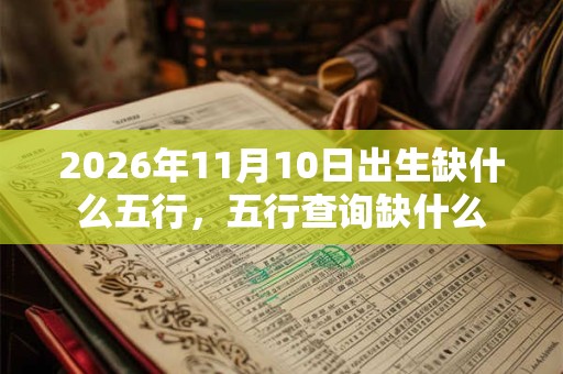 2026年11月10日出生缺什么五行，五行查询缺什么