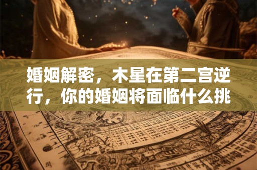 婚姻解密，木星在第二宫逆行，你的婚姻将面临什么挑战