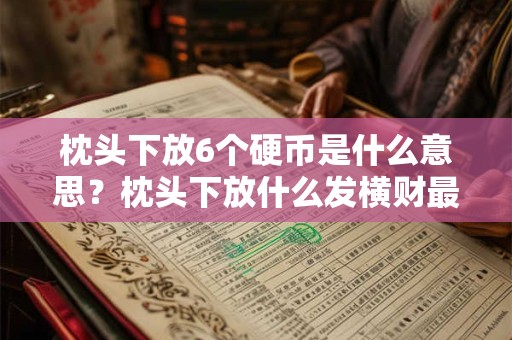 枕头下放6个硬币是什么意思？枕头下放什么发横财最快？