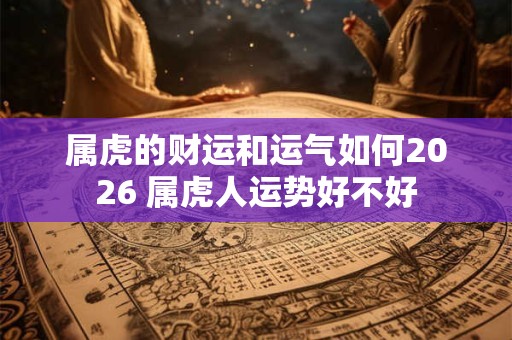属虎的财运和运气如何2026 属虎人运势好不好