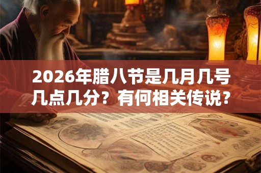 2026年腊八节是几月几号几点几分？有何相关传说？