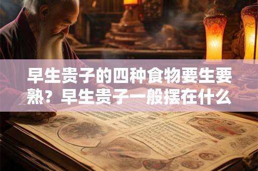 早生贵子的四种食物要生要熟？早生贵子一般摆在什么地方？
