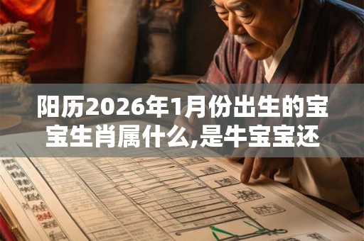 阳历2026年1月份出生的宝宝生肖属什么,是牛宝宝还是虎宝宝？
