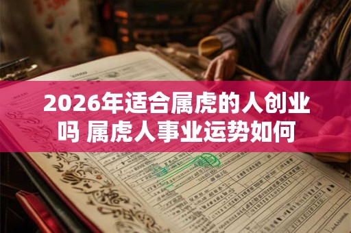 2026年适合属虎的人创业吗 属虎人事业运势如何 2026年适合属虎的人创业吗 属虎人事业运势如何