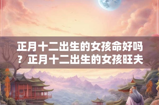 正月十二出生的女孩命好吗？正月十二出生的女孩旺夫吗？