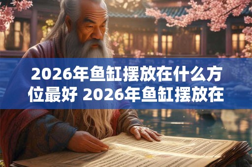 2026年鱼缸摆放在什么方位最好 2026年鱼缸摆放在哪招财