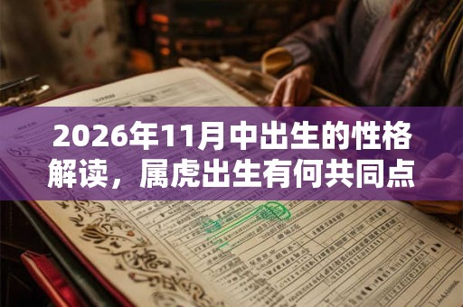 2026年11月中出生的性格解读，属虎出生有何共同点？