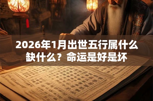 2026年1月出世五行属什么缺什么？命运是好是坏