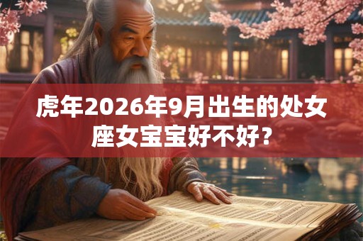 虎年2026年9月出生的处女座女宝宝好不好？