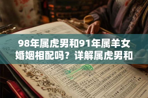 98年属虎男和91年属羊女婚姻相配吗？详解属虎男和属羊女的婚配问题
