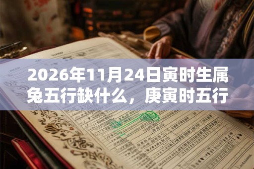 2026年11月24日寅时生属兔五行缺什么，庚寅时五行缺什么