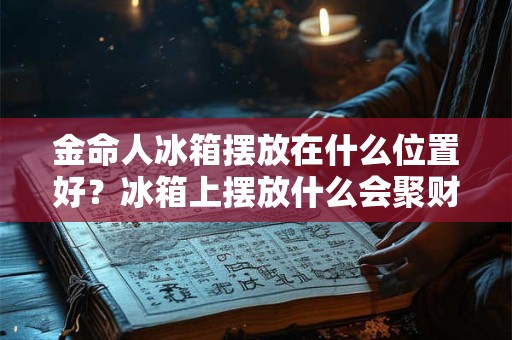 金命人冰箱摆放在什么位置好？冰箱上摆放什么会聚财？