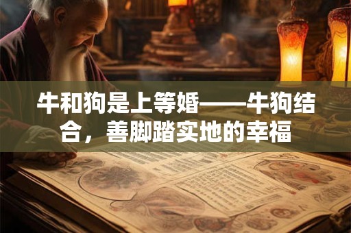 牛和狗是上等婚——牛狗结合,善脚踏实地的幸福 牛和狗是上等婚——牛狗结合,善脚踏实地的幸福