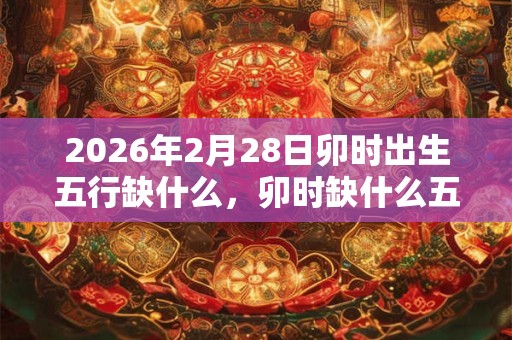 2026年2月28日卯时出生五行缺什么，卯时缺什么五行
