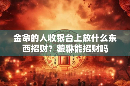 金命的人收银台上放什么东西招财？貔貅能招财吗