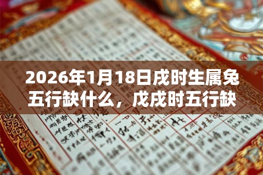 2026年1月18日戌时生属兔五行缺什么，戊戌时五行缺什么