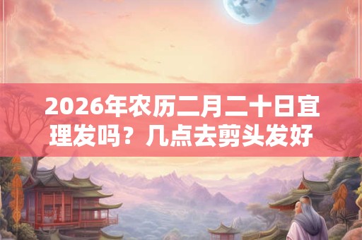 2026年农历二月二十日宜理发吗？几点去剪头发好