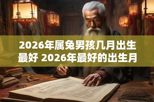 2026年属兔男孩几月出生最好 2026年最好的出生月份