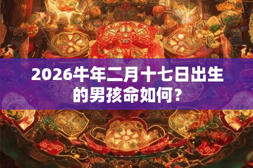 2026牛年二月十七日出生的男孩命如何？