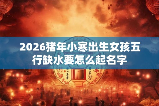 2026猪年小寒出生女孩五行缺水要怎么起名字