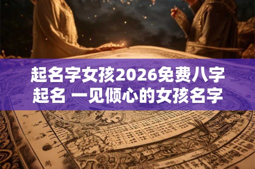 起名字女孩2026免费八字起名 一见倾心的女孩名字