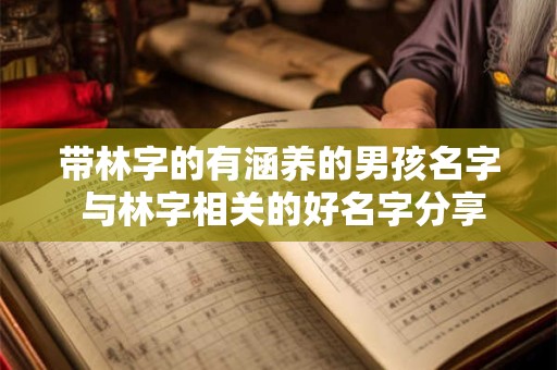 带林字的有涵养的男孩名字 与林字相关的好名字分享